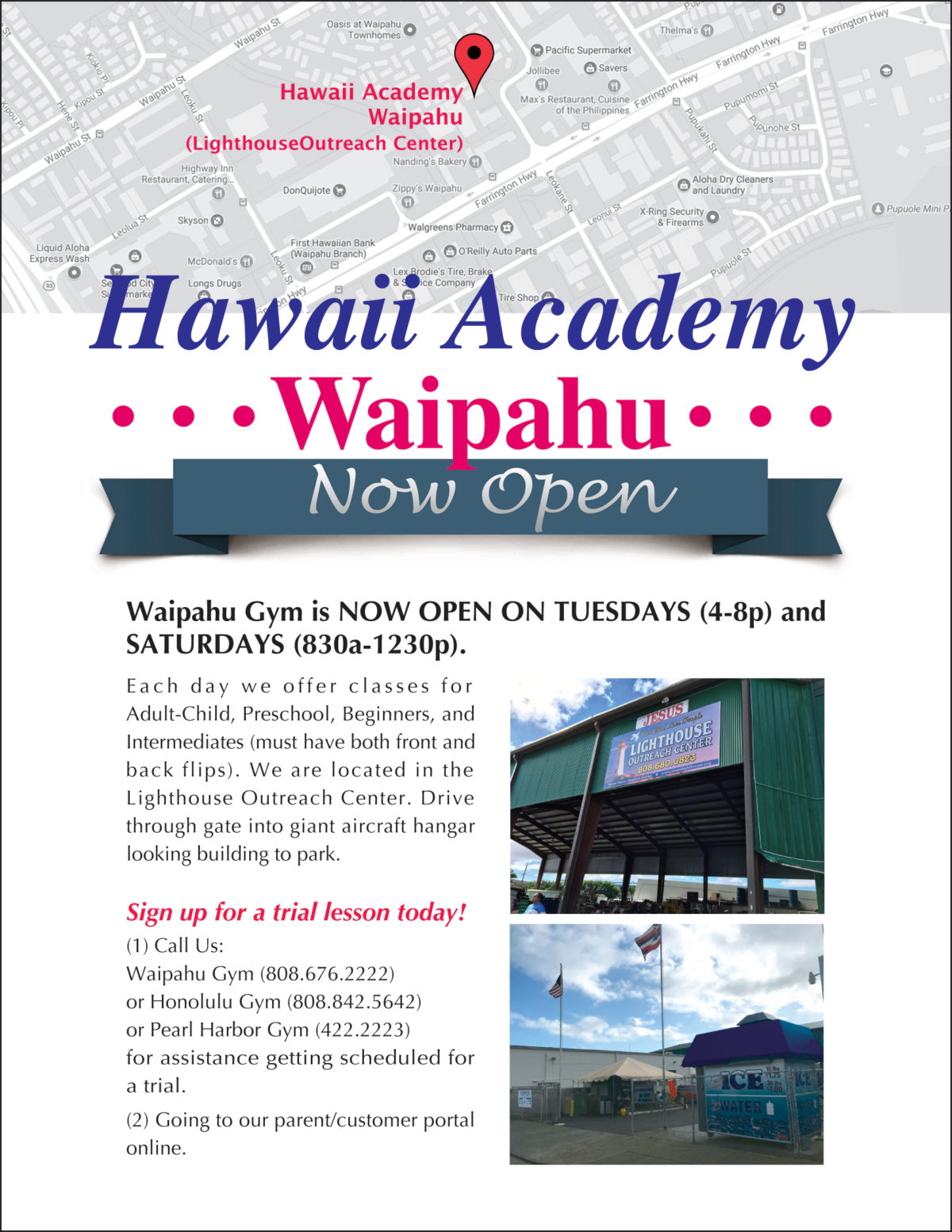 Waipahu Gymnastics Classes Hawaii Academy