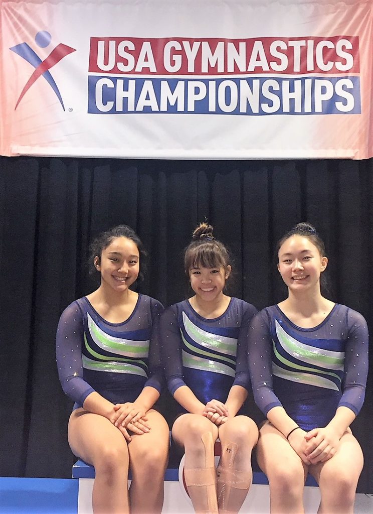 Hawaii Gymnasts Lead Country in National Championships Hawaii Academy